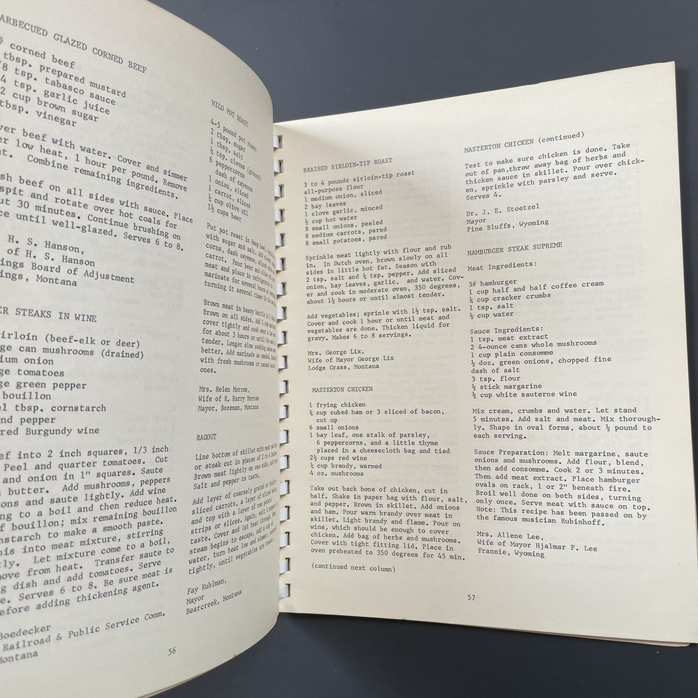 VTG 1970 KFYR Radio Station VIP Cookbook Vintage Recipe Book Kitchen Collectible - Picture 4 of 6
